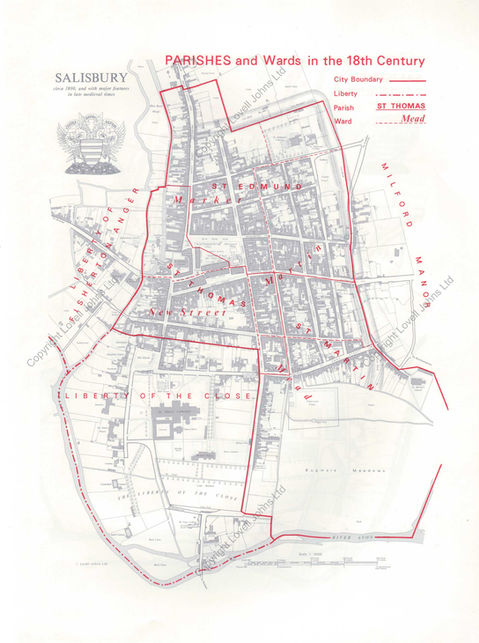 HTT-Town-Salisbury-07-Map 6 Parishes and wards in the 18th century.jpg