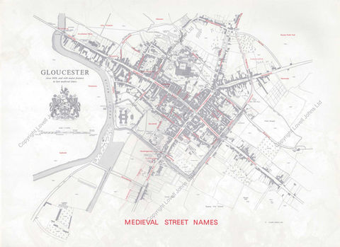 HTT-Town-Gloucester-06-Map 5 Gloucester's medieval street names.jpg
