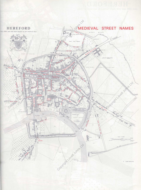 HTT-Town-Hereford-03-Map 3 Hereford's medieval street names.jpg